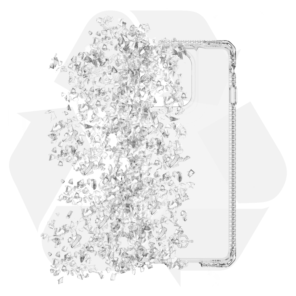 Wholesale cell phone accessory ITSKINS - Spectrum_R Clear Case for Motorola Moto Edge (2025