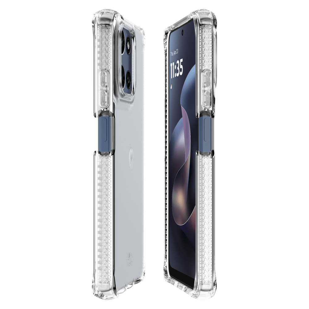 Wholesale cell phone accessory ITSKINS - Spectrum_R Clear Case for Motorola Moto G (2026) -