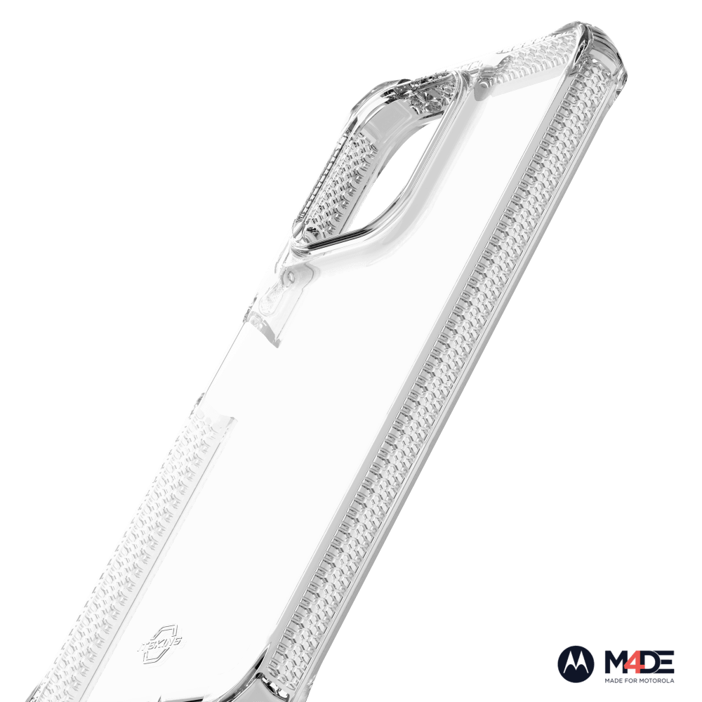 Wholesale cell phone accessory ITSKINS - Spectrum_R Clear Case for Motorola Moto G (2026) -