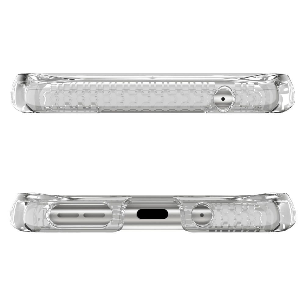 Wholesale cell phone accessory ITSKINS - Hybrid_R Clear Case for Motorola RAZR (2023) - Transparent