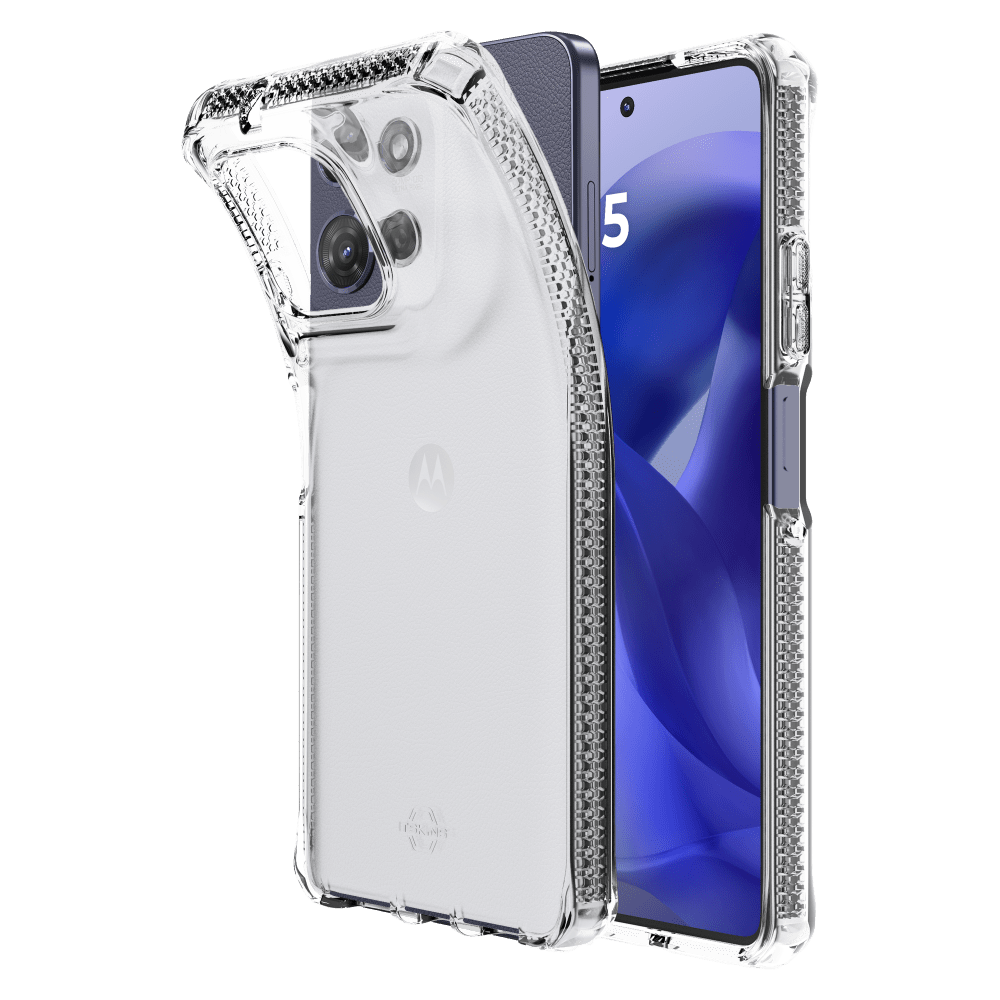 Wholesale cell phone accessory ITSKINS - Spectrum_R Clear Case for Motorola Moto G Power (2025