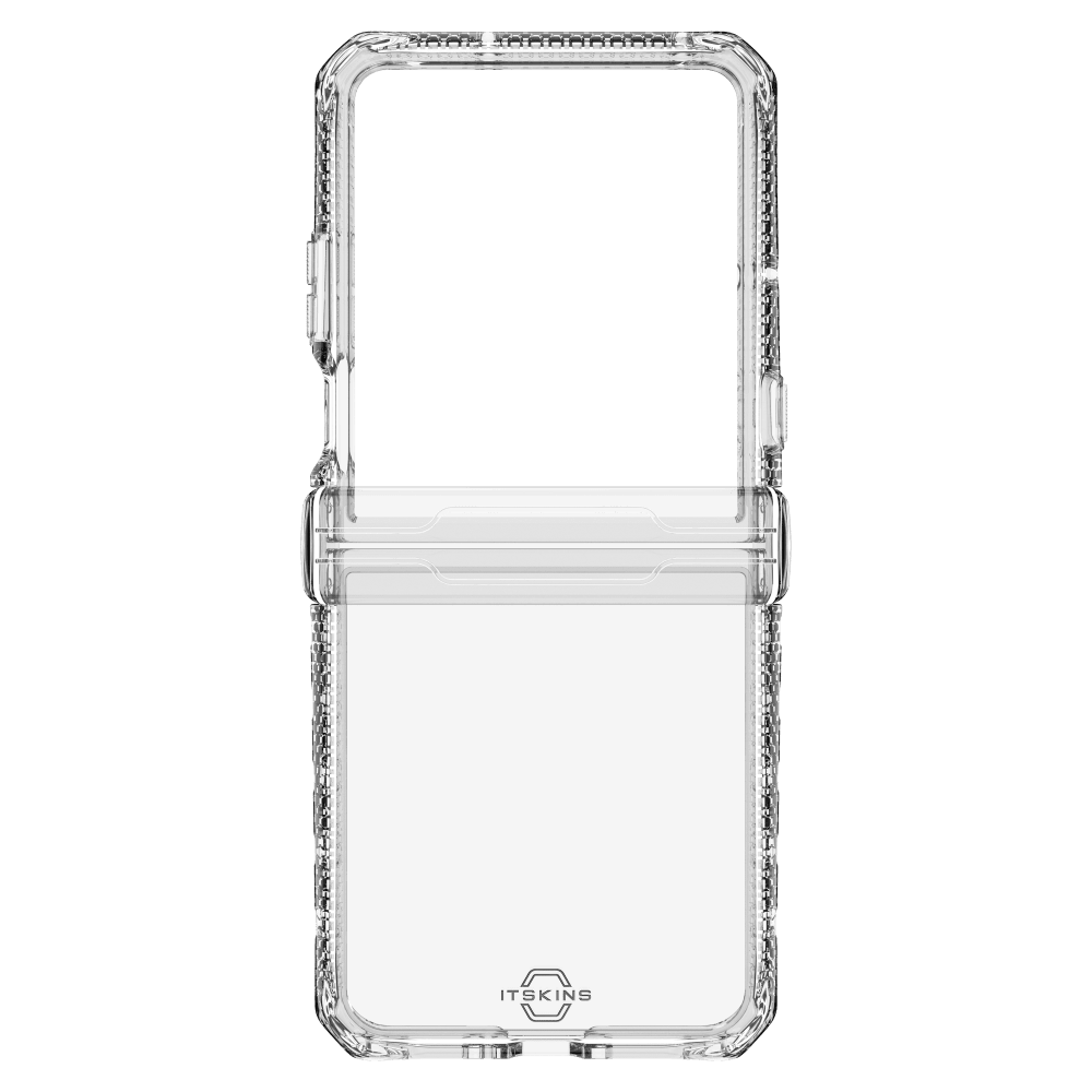 Wholesale cell phone accessory ITSKINS - Hybrid_R Clear Case for Motorola Razr (2025) - Transparent