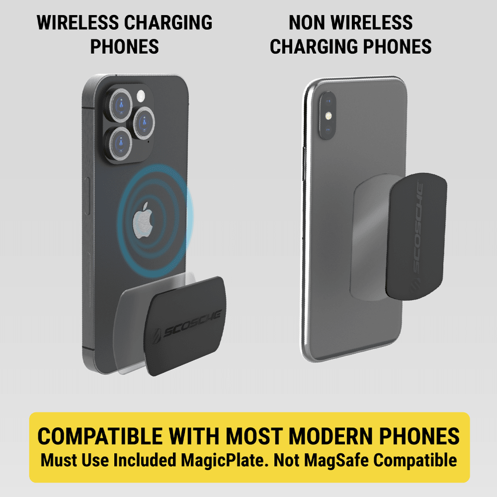 Wholesale cell phone accessory Scosche - MagicMount Xtra-Strength Dash - Black