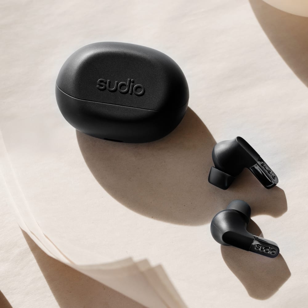 Wholesale cell phone accessory Sudio - N3 Pro Active Noise Cancelling Earbuds - Black