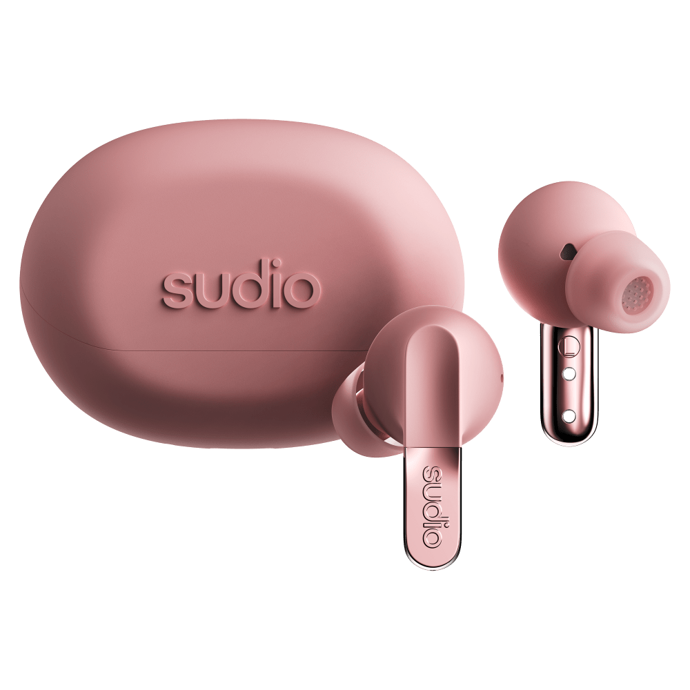 Wholesale cell phone accessory Sudio - N3 Pro Active Noise Cancelling Earbuds - Pink