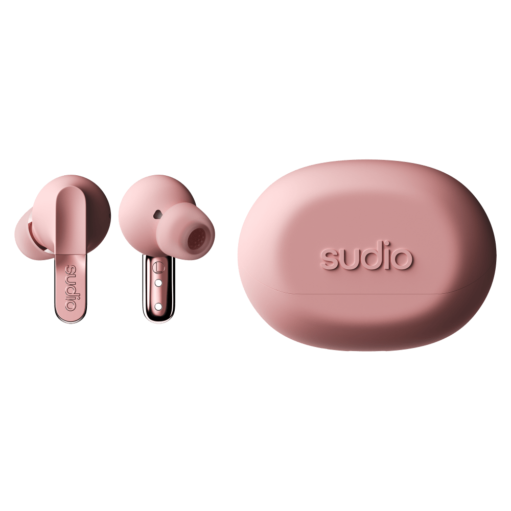 Wholesale cell phone accessory Sudio - N3 Pro Active Noise Cancelling Earbuds - Pink