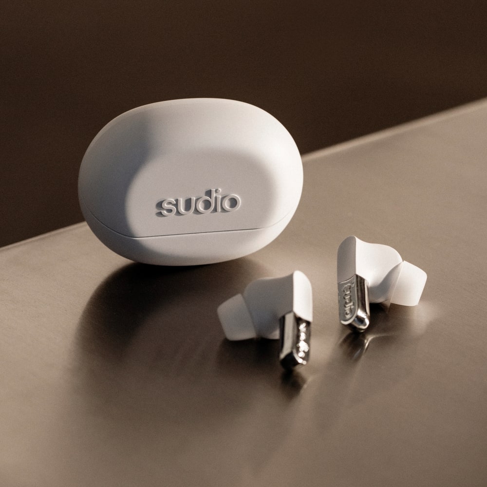 Wholesale cell phone accessory Sudio - N3 Pro Active Noise Cancelling Earbuds - White