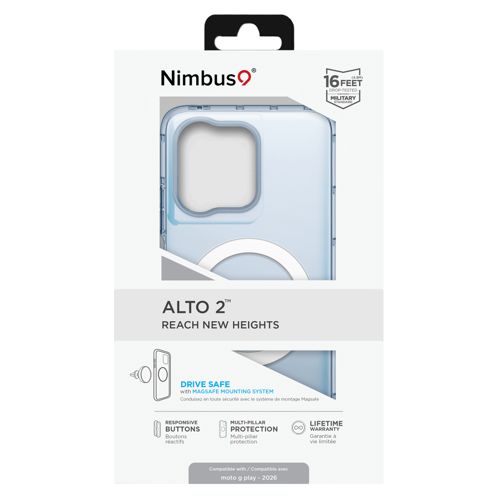 Wholesale cell phone accessory Nimbus9 - Alto 2 Case for Motorola G Play (2026)  /  Moto G