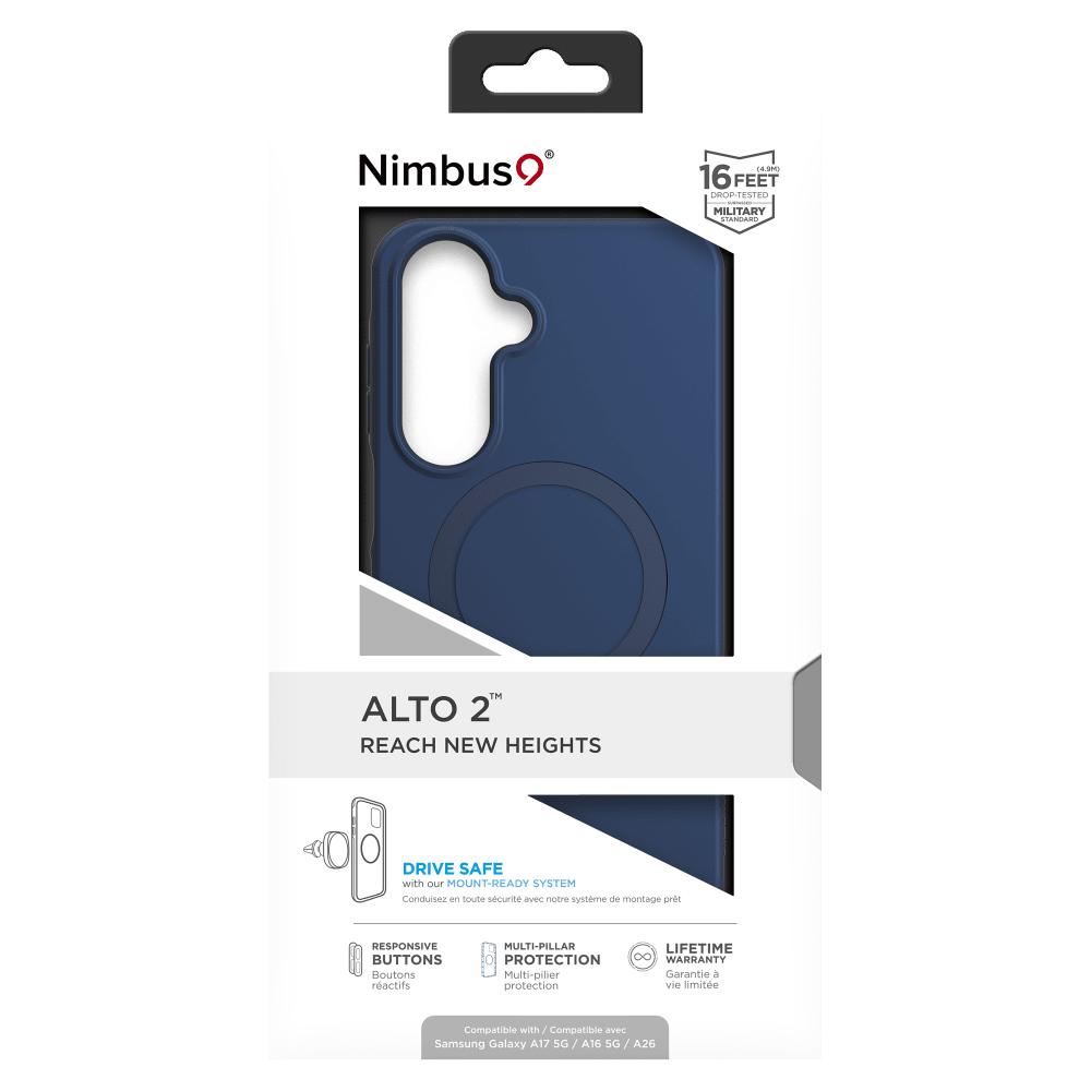 Wholesale cell phone accessory Nimbus9 - Alto 2 Case for Samsung Galaxy A17 5G  /  A16 5G  /