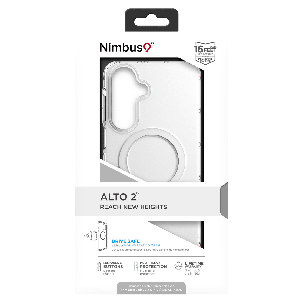 Wholesale cell phone accessory Nimbus9 - Alto 2 Case for Samsung Galaxy A17 5G  /  A16 5G  /
