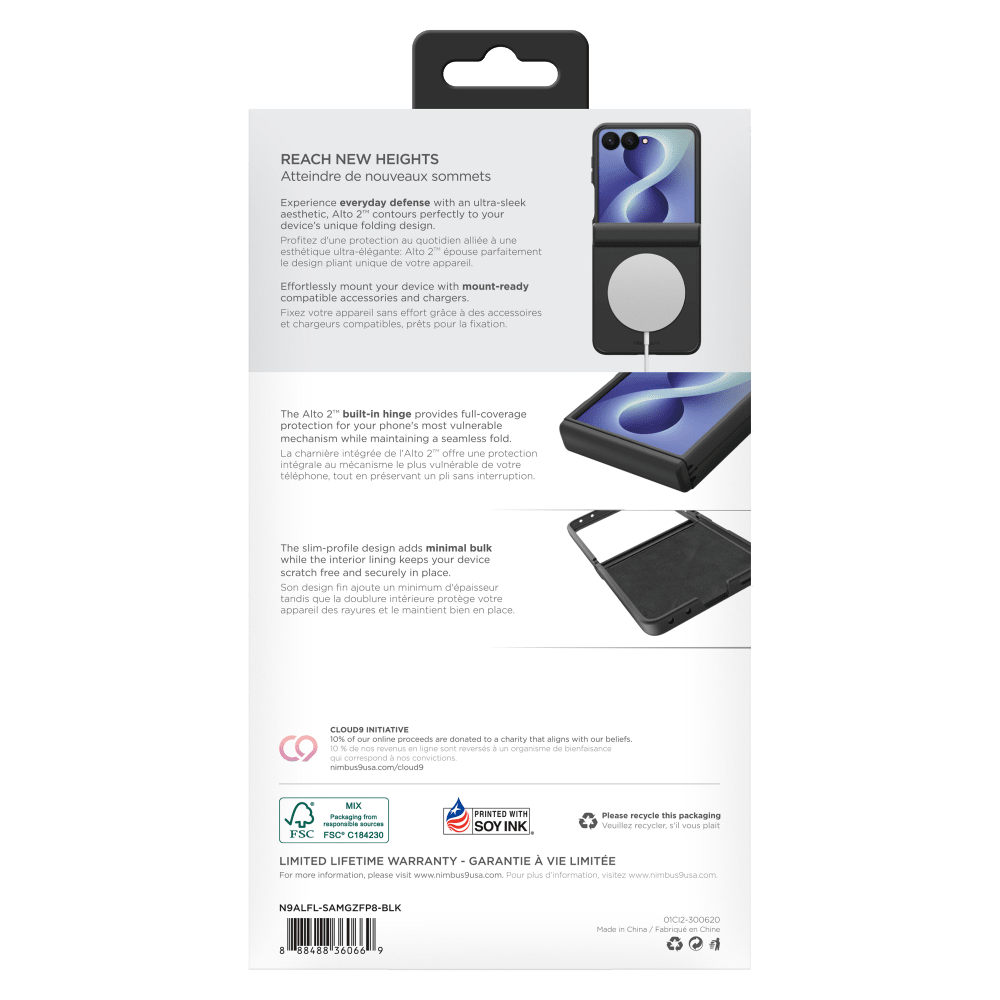 Wholesale cell phone accessory Nimbus9 - Alto Soft-Touch MagSafe Case for Samsung Galaxy Z