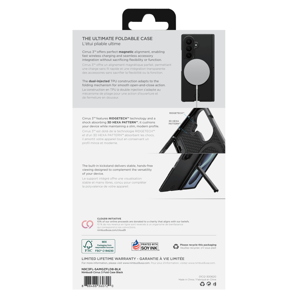 Wholesale cell phone accessory Nimbus9 - Cirrus 3 MagSafe Case with Hinge Protection for Samsung