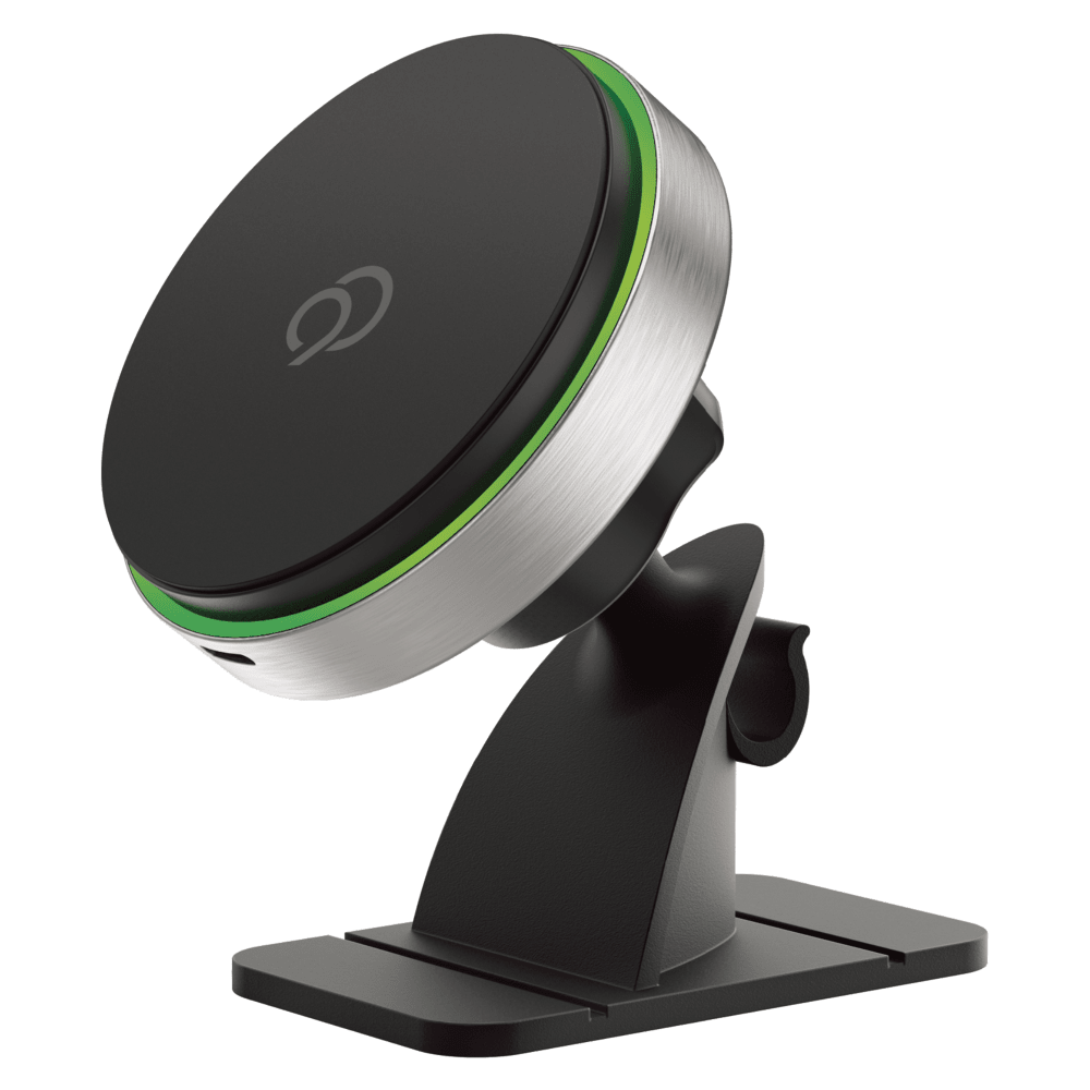 Wholesale cell phone accessory Nimbus9 - Qi2 Wireless Charging Magnetic Phone Mount Kit - Brushed