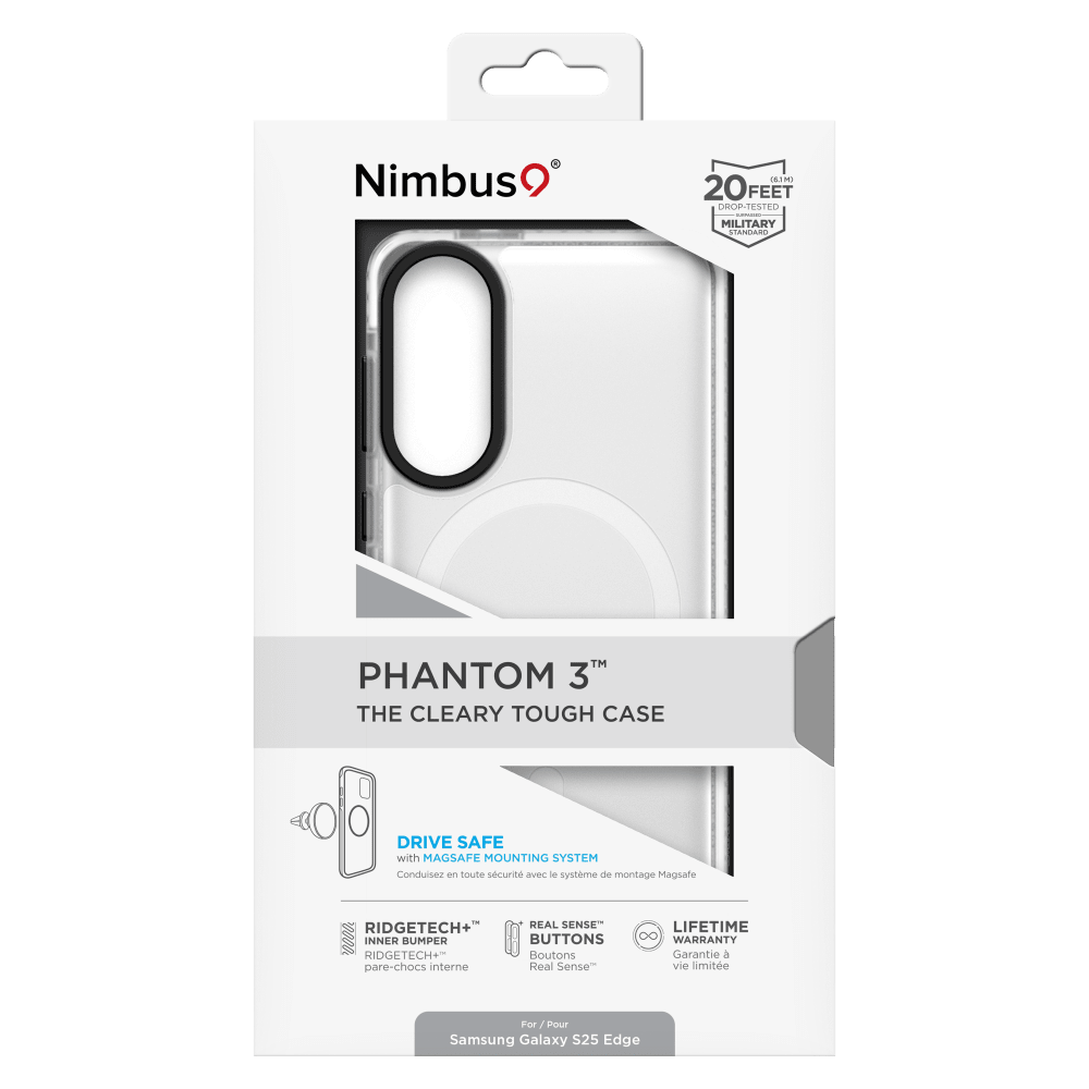 Wholesale cell phone accessory Nimbus9 - Phantom 3 MagSafe Case for Samsung Galaxy S25 Edge