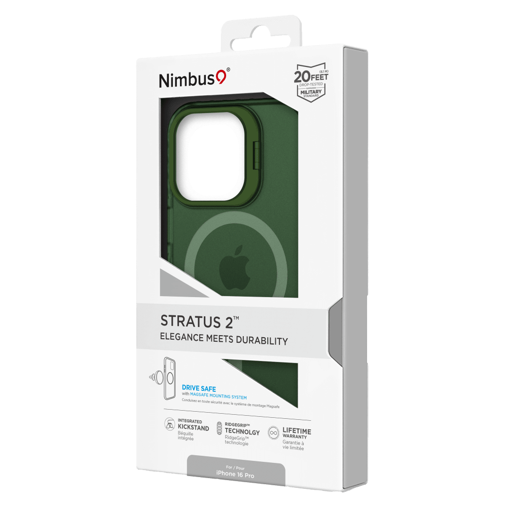 Wholesale cell phone accessory Nimbus9 - Stratus 2 MagSafe Case for Apple iPhone 16 Pro - Frost