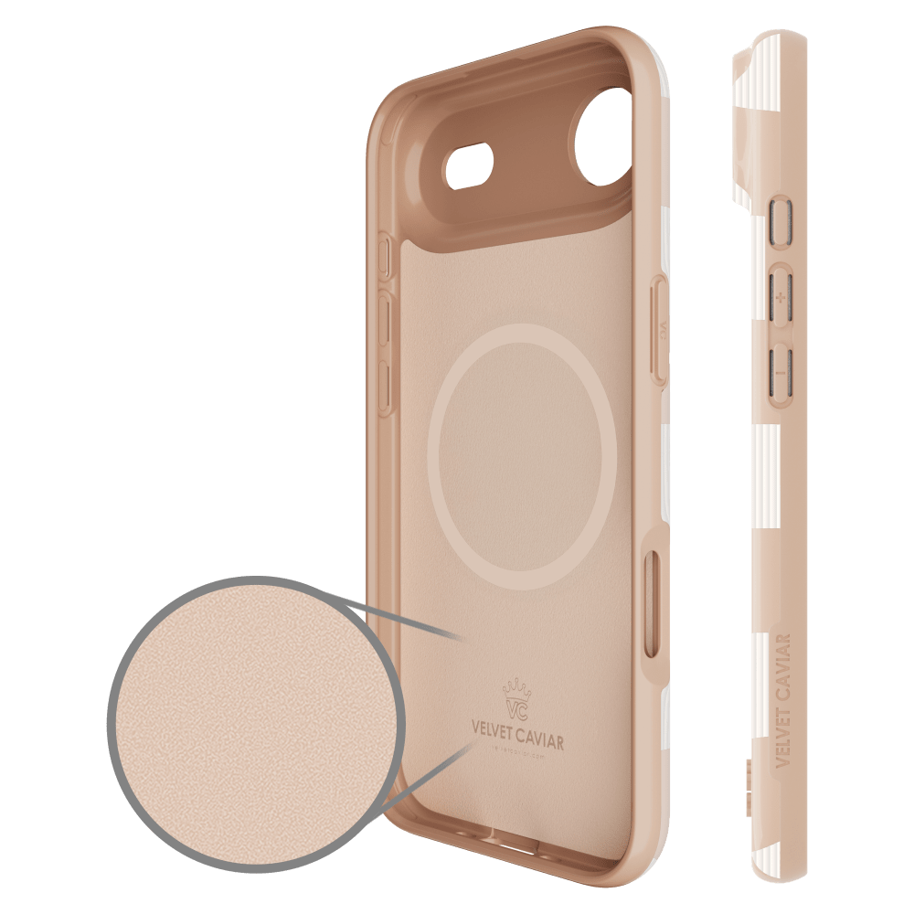 Wholesale cell phone accessory VELVET CAVIAR - MagSafe Case for Apple iPhone Air - Nude Vibe