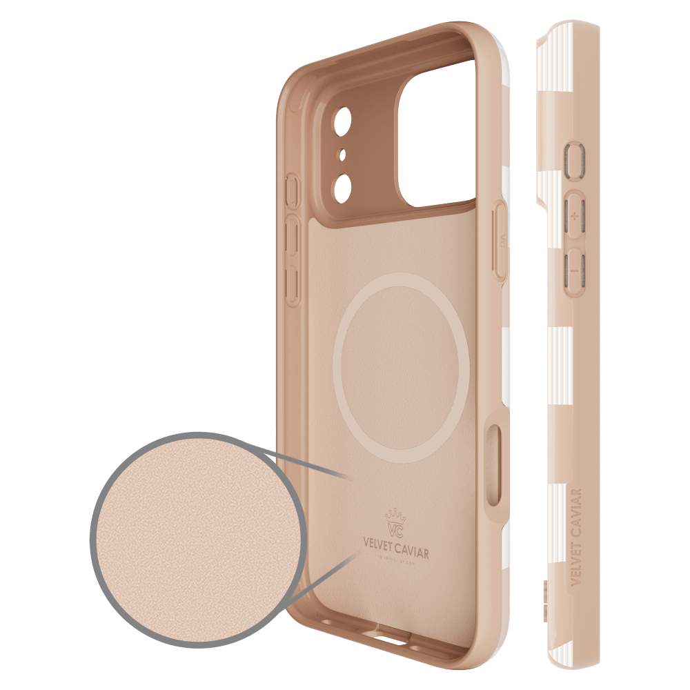 Wholesale cell phone accessory VELVET CAVIAR - MagSafe Case for Apple iPhone 17 Pro Max - Nude
