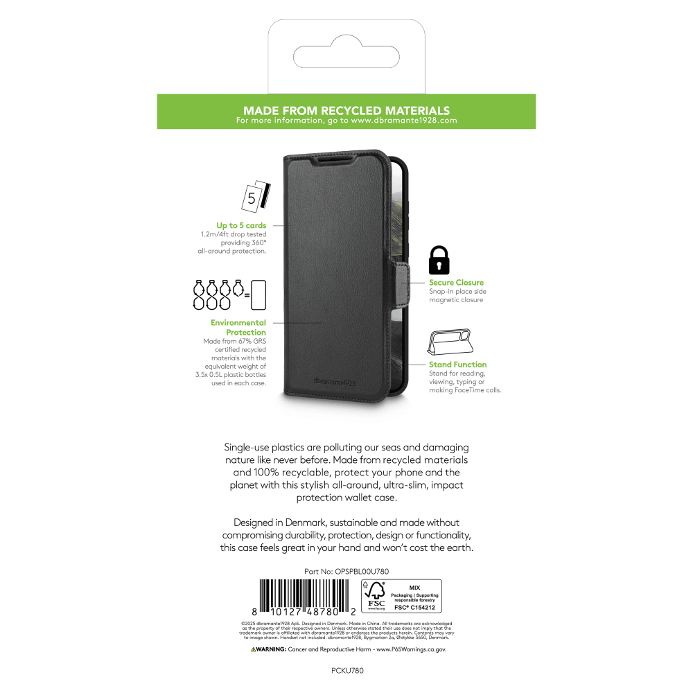 Wholesale cell phone accessory dbramante1928 - Oslo Pro Case for Samsung Galaxy S25 Plus -