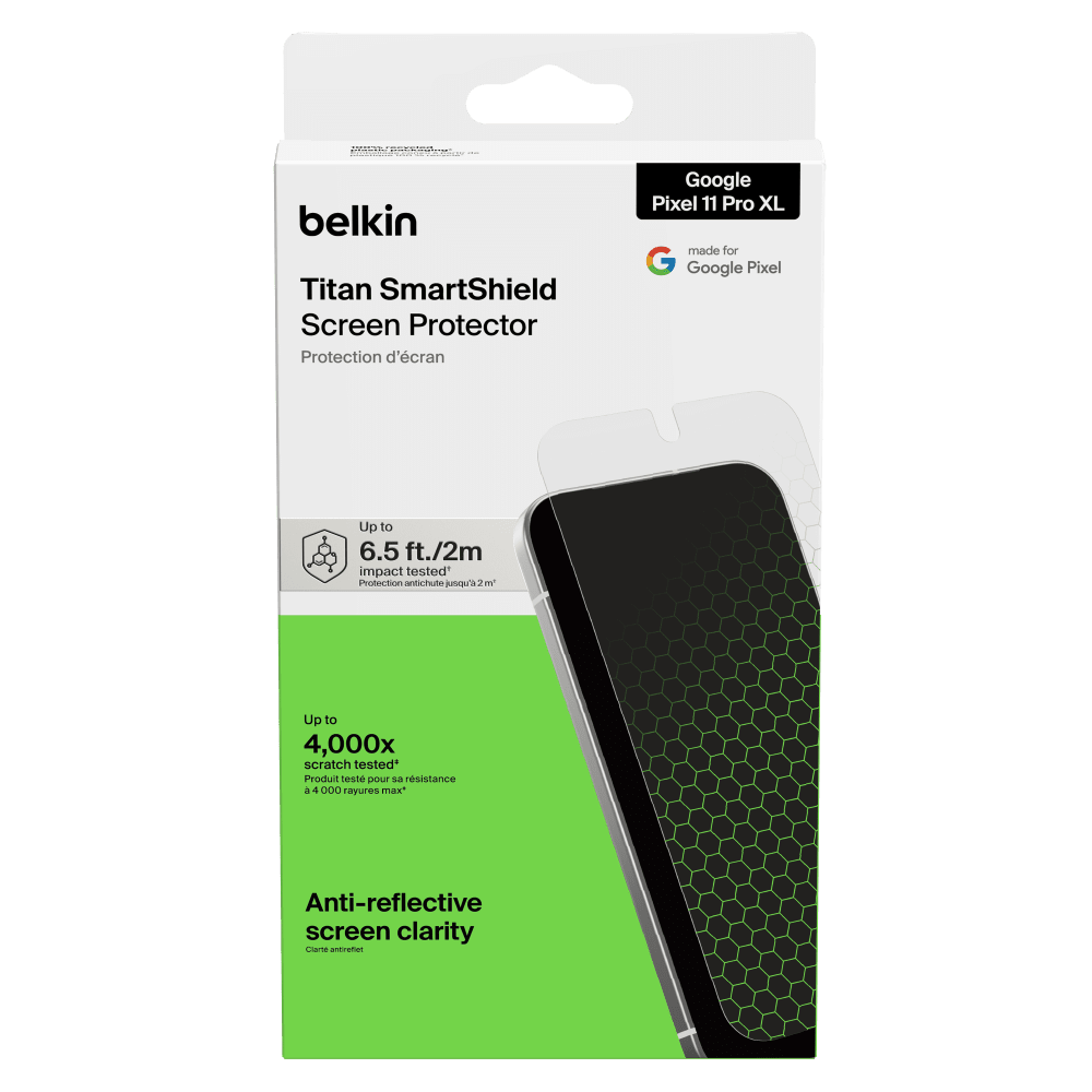 Wholesale cell phone accessory Belkin - Titan SmartShield Screen Protector for Google Pixel
