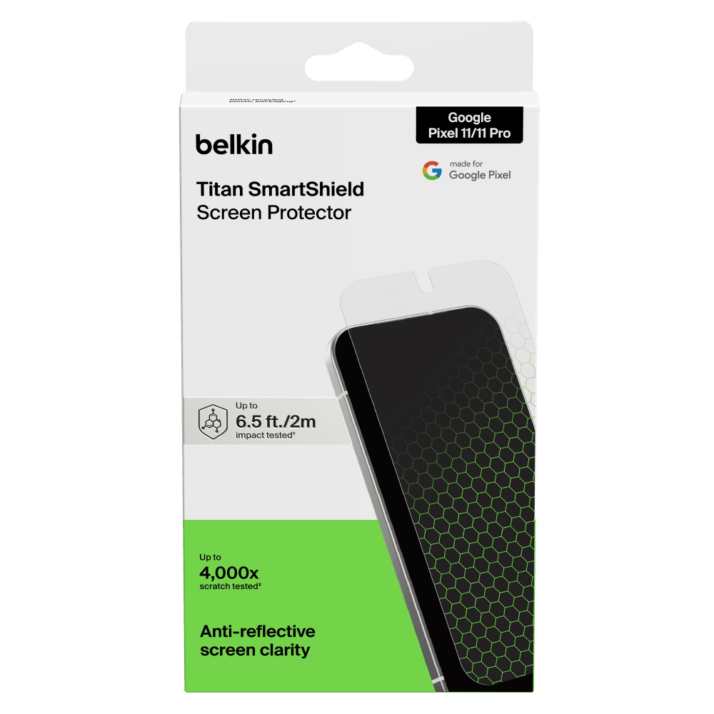 Wholesale cell phone accessory Belkin - Titan SmartShield Screen Protector for Pixel 11  /