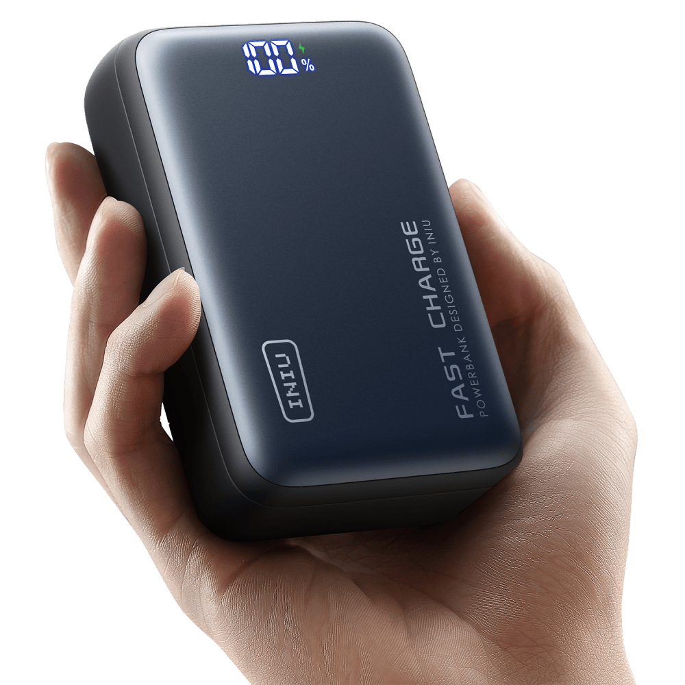 Wholesale cell phone accessory INIU - Leopard Power Portable 100W Power Bank 25,000 mAh - Black