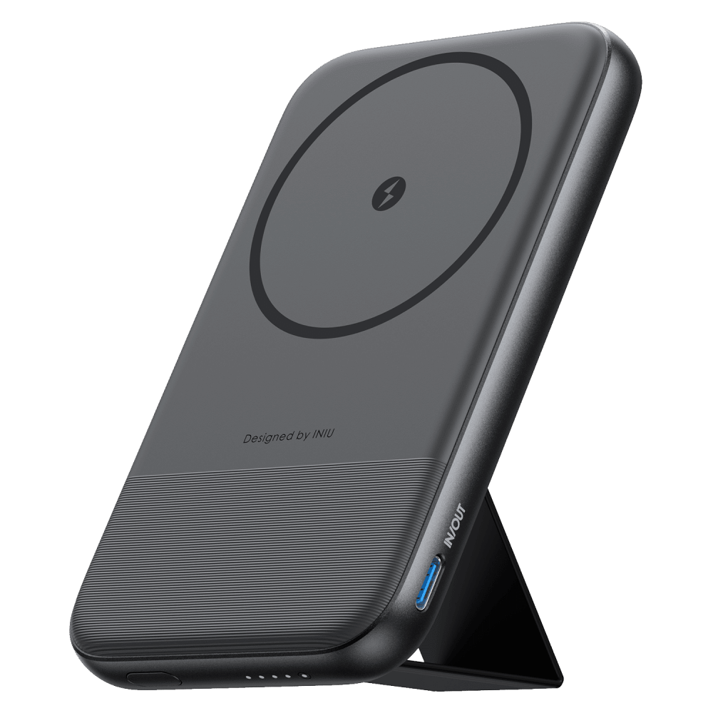 Wholesale cell phone accessory INIU - MagPro Portable Power Bank 10,000 mAh - Black