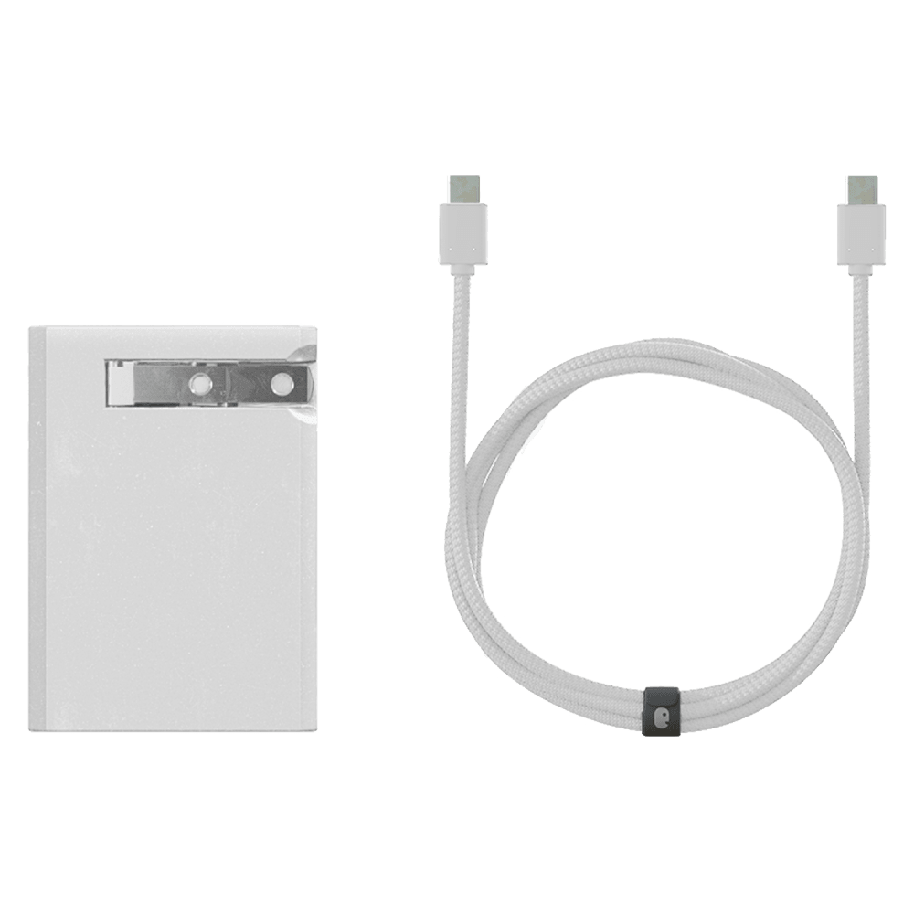 Wholesale cell phone accessory Einova - Sirius 65W USB C Laptop Charger - White