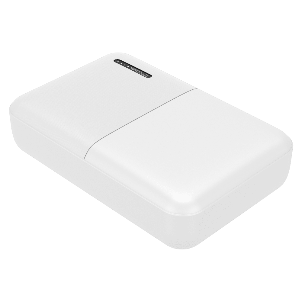 Wholesale cell phone accessory cellhelmet - Power Bank 10,000 mAh - White