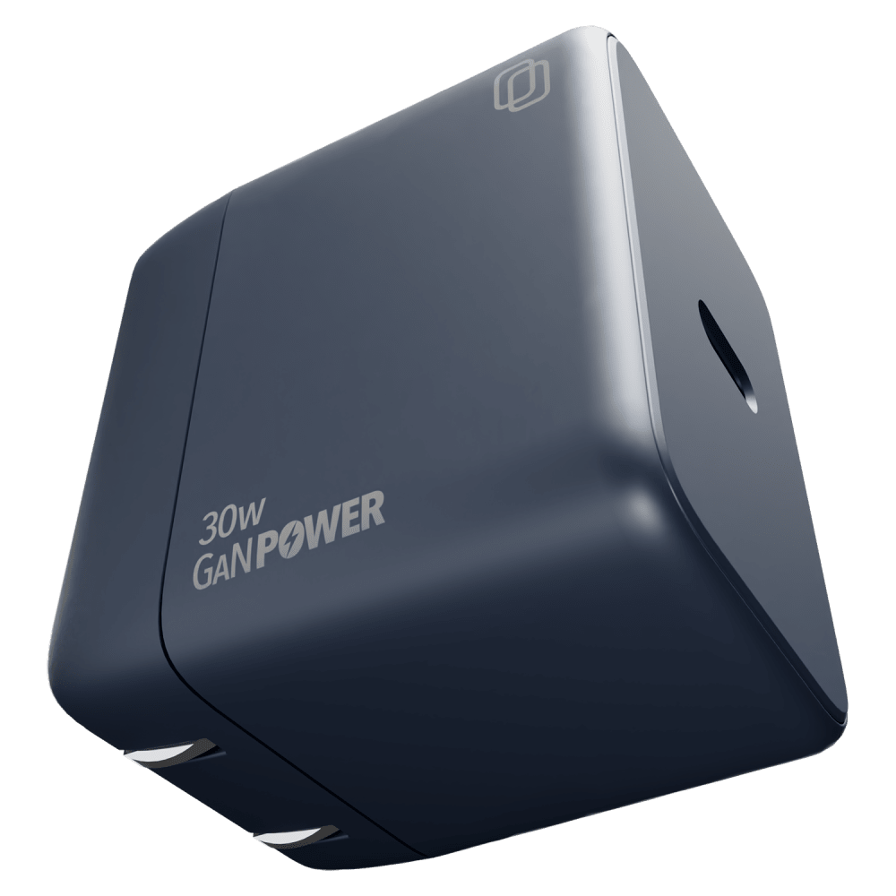 Wholesale cell phone accessory cellhelmet - GaN Wall Charger 30W - Gunmetal Gray