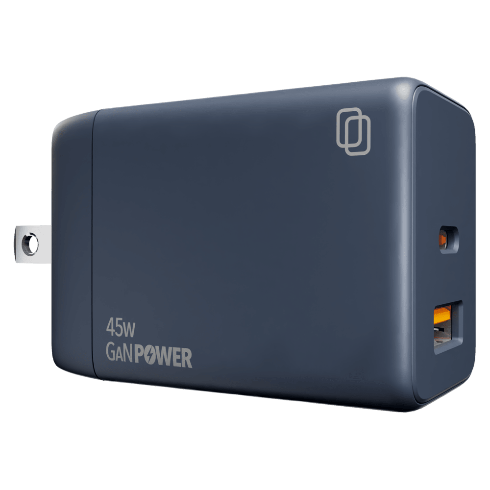 Wholesale cell phone accessory cellhelmet - Dual Port GaN Wall Charger USB Type A / Type C