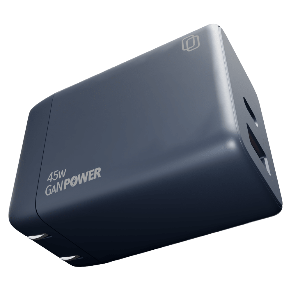 Wholesale cell phone accessory cellhelmet - Dual Port GaN Wall Charger USB Type A / Type C