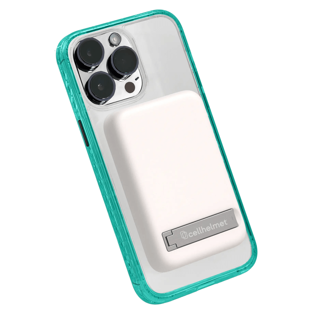 Wholesale cell phone accessory cellhelmet - Magnetic Power Bank 5,000 mAh - White