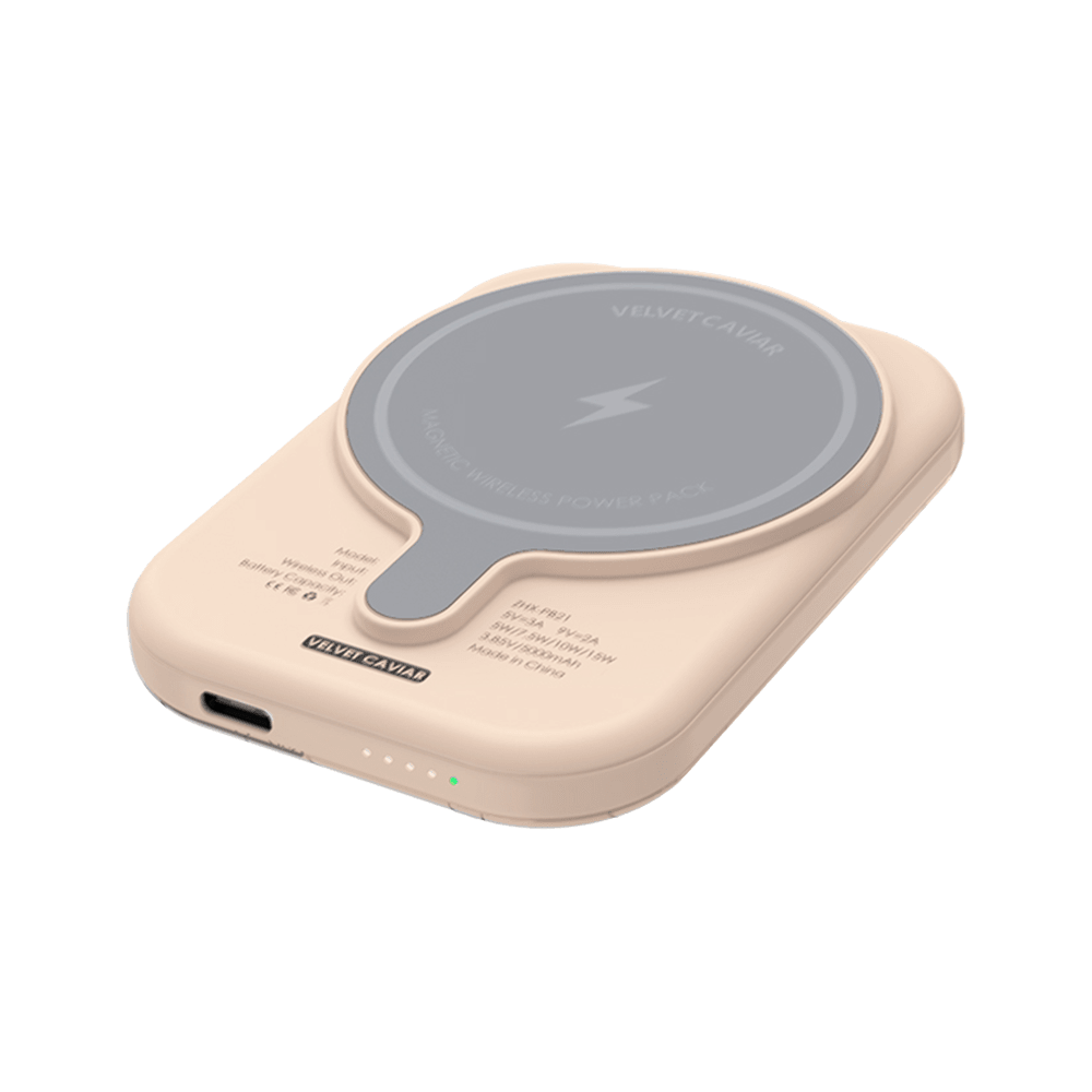 Wholesale cell phone accessory Velvet Caviar - MagSafe Battery Power Pack - Coffee First