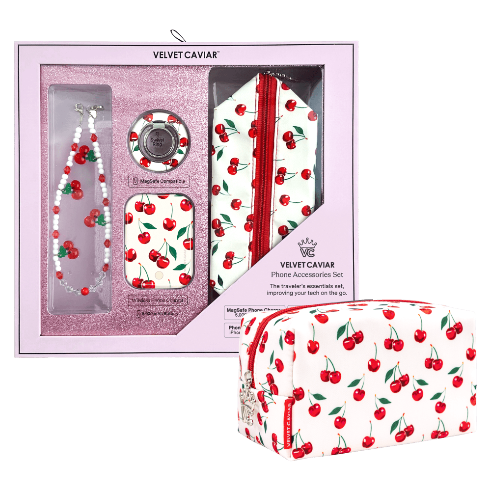 Wholesale cell phone accessory Velvet Caviar - MagSafe Battery Power Pack - Mon Cheri Cherry