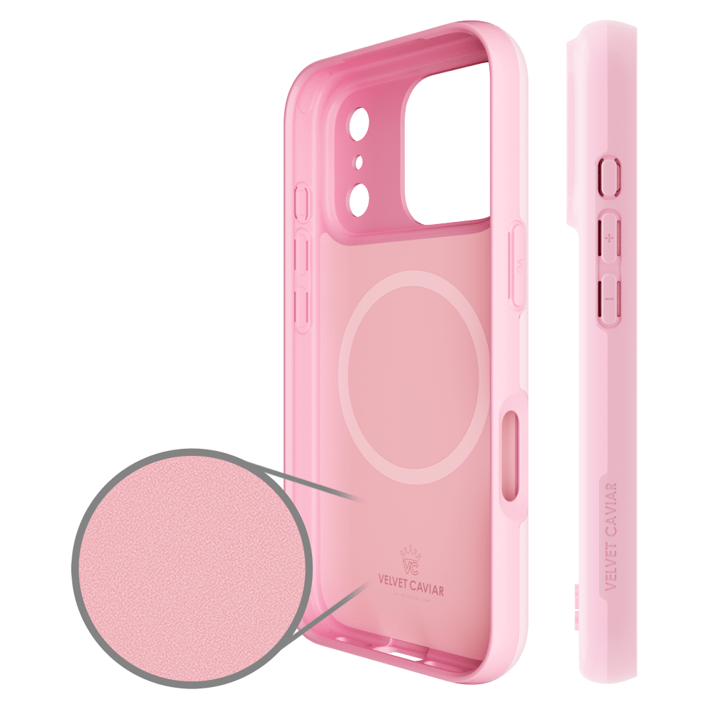 Wholesale cell phone accessory VELVET CAVIAR - MagSafe Case for Apple iPhone 17 Pro - Strawberry