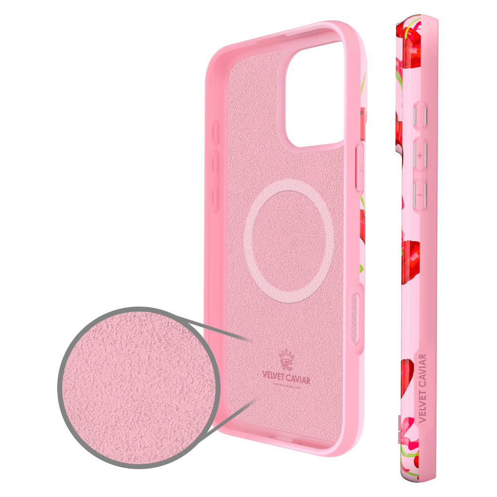 Wholesale cell phone accessory VELVET CAVIAR - MagSafe Case for Apple iPhone 16 Pro - Sweet