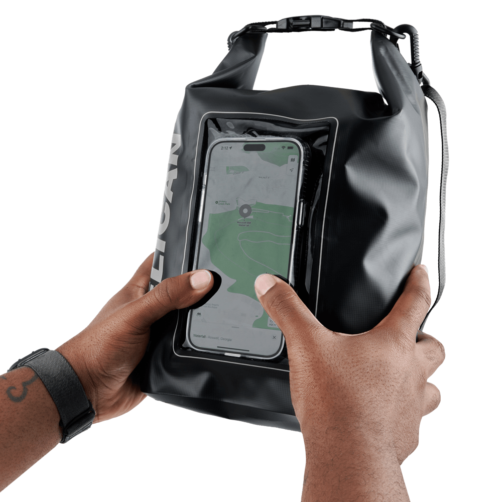 Wholesale cell phone accessory Pelican - Marine 5L Phone Dry Bag - Stealth Black