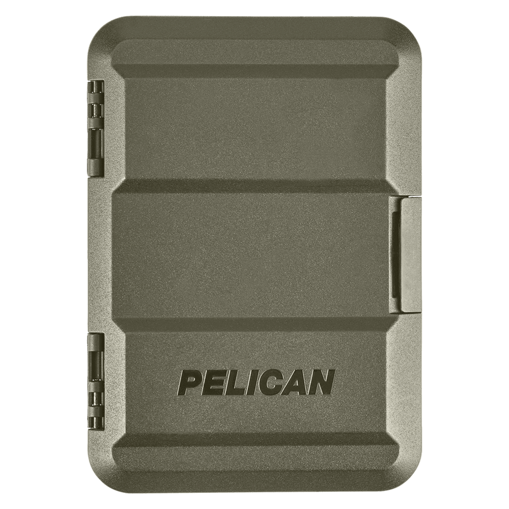 Wholesale cell phone accessory Pelican - MagSafe Protector Magnetic Wallet - OD Green