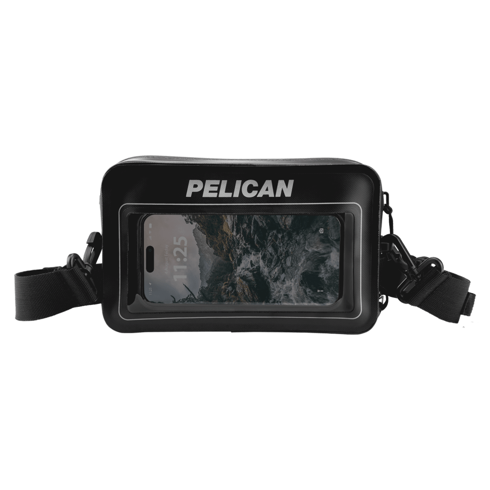 Wholesale cell phone accessory Pelican - Marine Waterproof Phone Sling Bag - Black