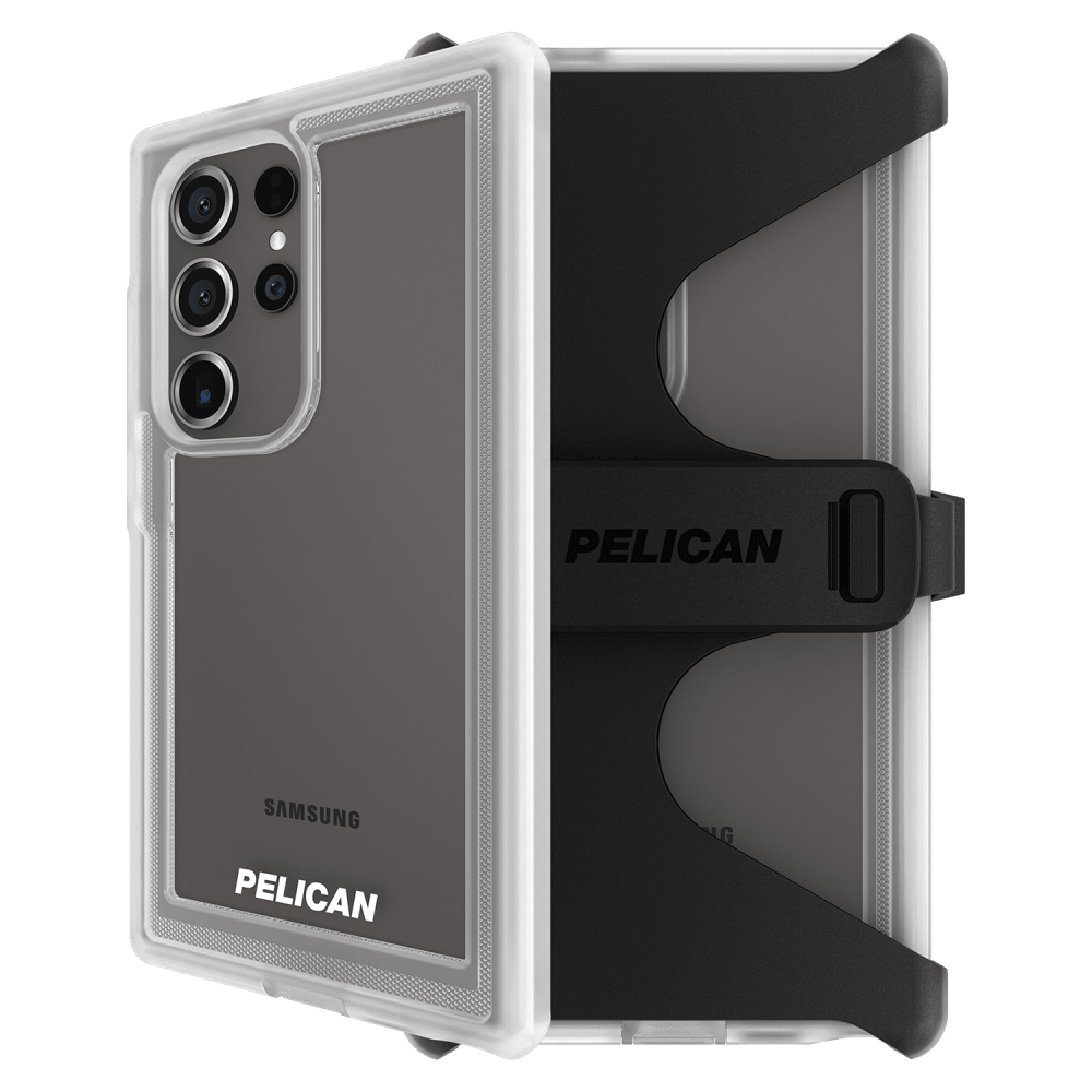 Wholesale cell phone accessory Pelican - Voyager Case for Samsung Galaxy S24 Ultra - Clear