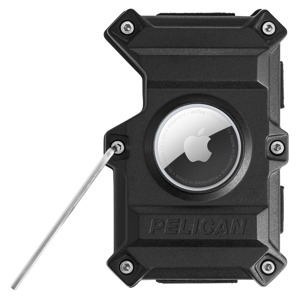 Wholesale cell phone accessory Pelican - AirTag Tracker Wallet - Black