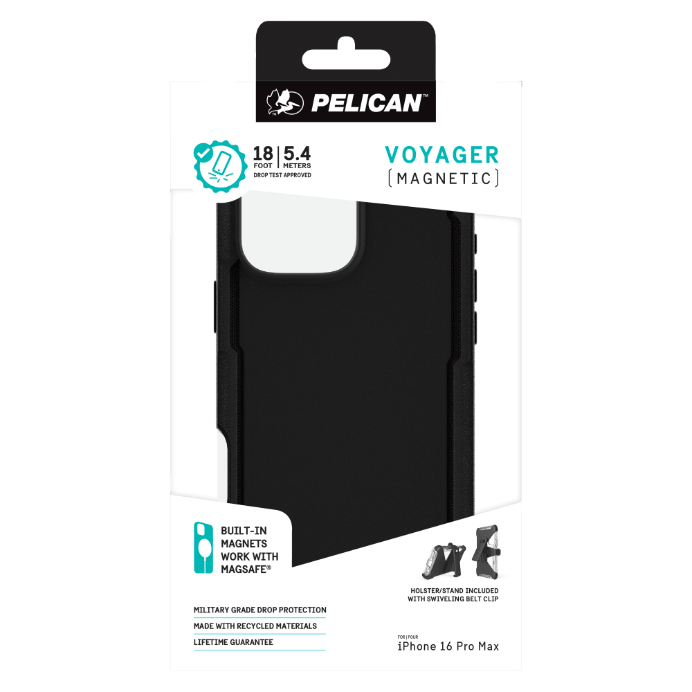 Wholesale cell phone accessory Pelican - Voyager MagSafe Case with Holster for Apple iPhone