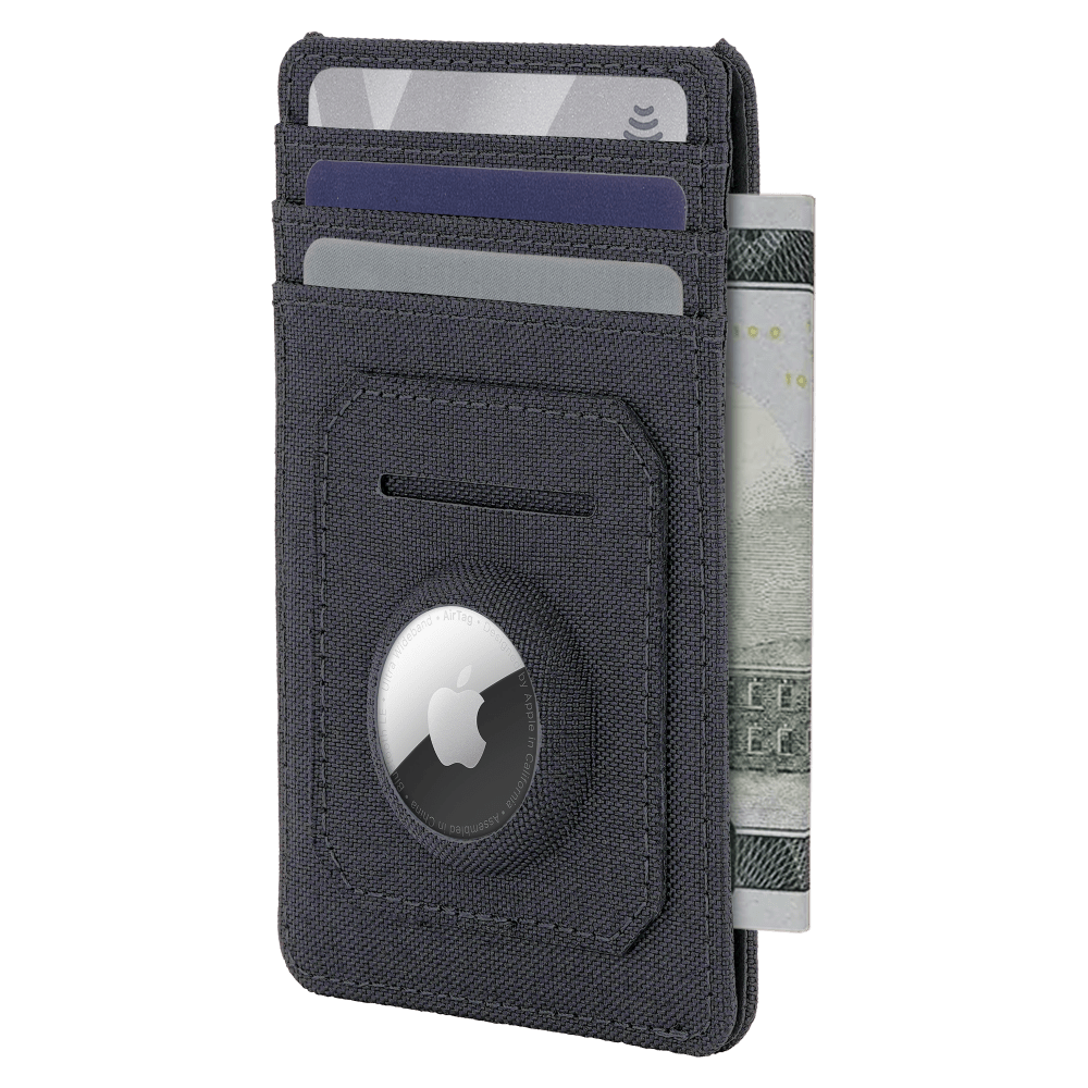 Wholesale cell phone accessory Pelican - Aegis AirTag RFID Wallet - Charcoal