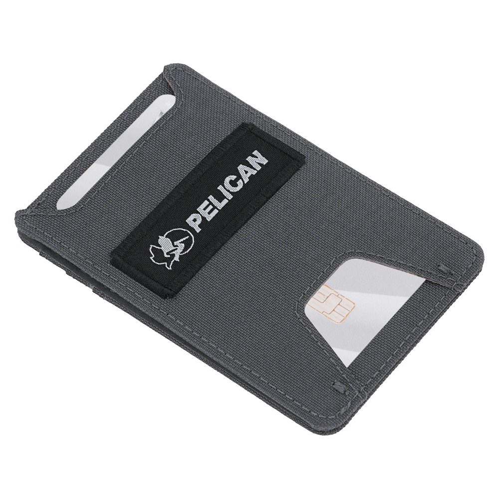 Wholesale cell phone accessory Pelican - Aegis AirTag RFID Wallet - Charcoal