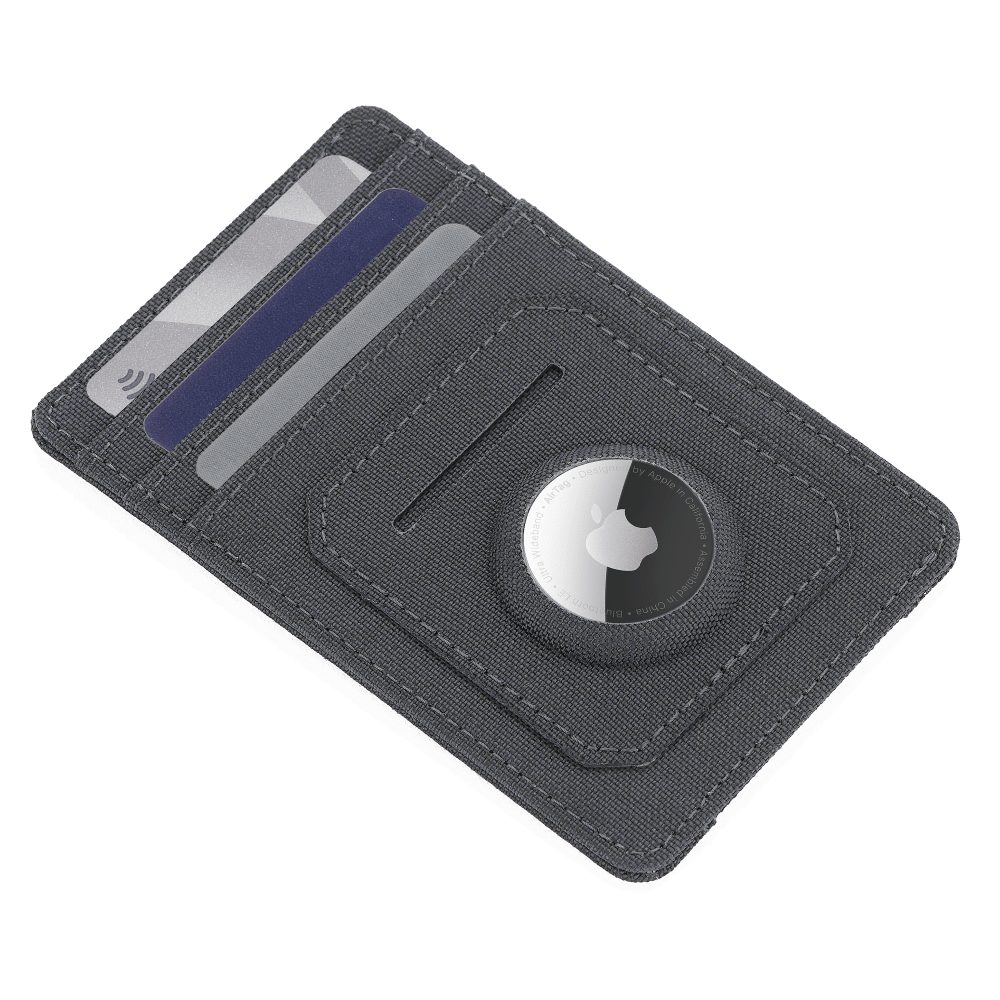 Wholesale cell phone accessory Pelican - Aegis AirTag RFID Wallet - Charcoal