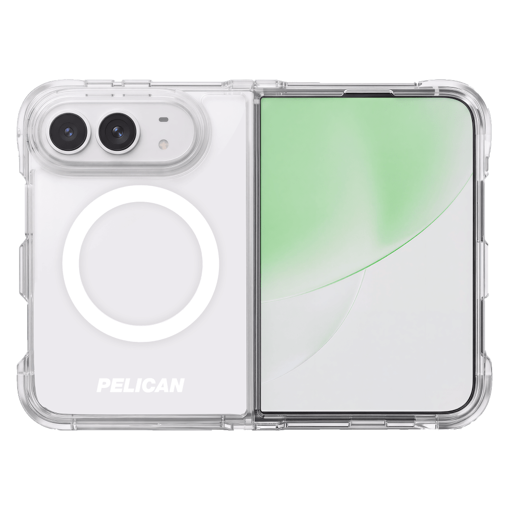 Wholesale cell phone accessory Pelican - Ranger MagSafe Case for Apple iPhone Duo - Clear