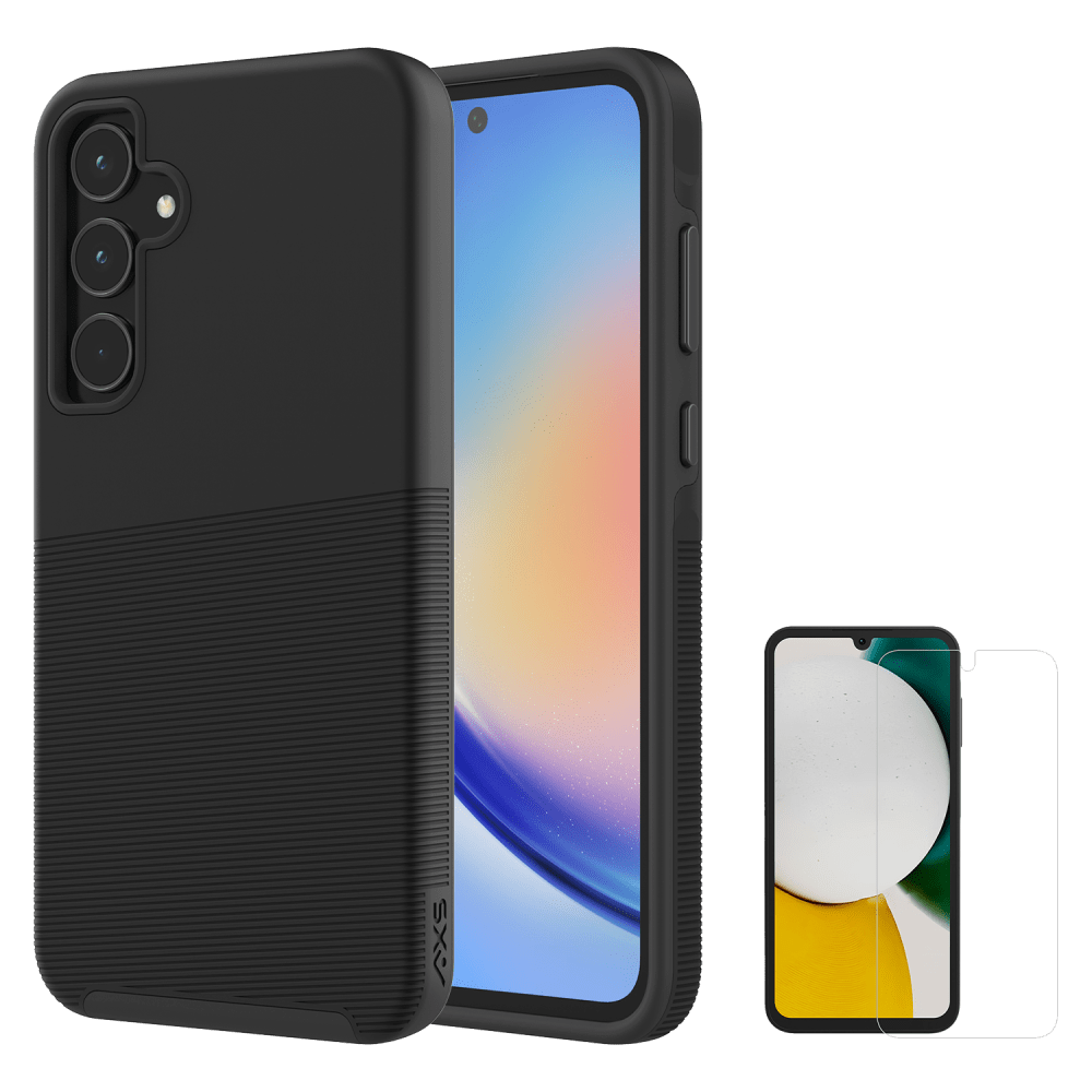 Wholesale cell phone accessory AXS - PROTech Plus Case and ARMORGlass Screen Protector for