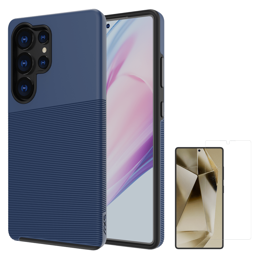 Wholesale cell phone accessory AXS - PROTech Plus Case and ARMORGlass Screen Protector for