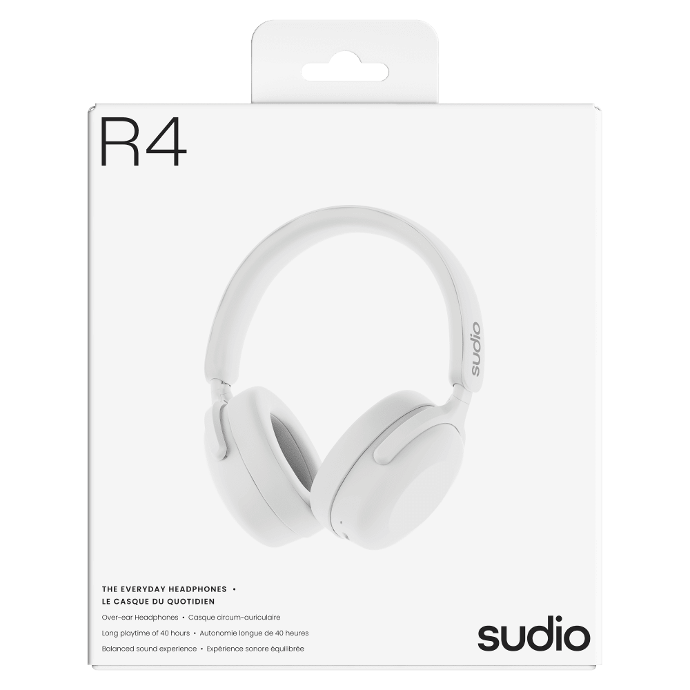 Wholesale cell phone accessory Sudio - R4 True Wireless Bluetooth Headphones - White