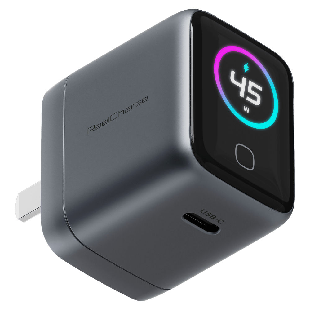 Wholesale cell phone accessory ReelCharge - 45W Ultra-Compact USB C Wall Charger with Smart
